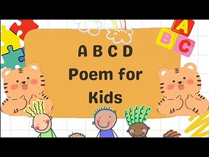 ABCD Poem For Kids | ABCDEFG Ghar Se Nikle Papa Je | Cute Baby Alphabet Learning Rahyms