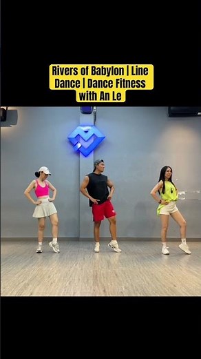 Rivers of Babylon | Line Dance | Dance Fitness with An Le #dance #dancefitness