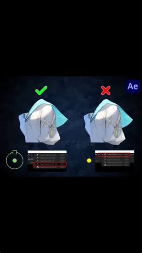 Seter | Helpful tip on how to animate something narrow/small in After Effects using puppet tool. Art by SoyooNG Advanced puppet pins have Scale... | Instagram