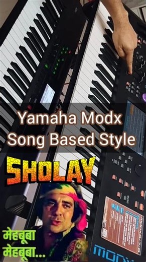 Yamaha Modx Song Based Style || Mehbooba Mehbooba || Sholay