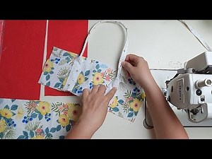 ⭐ Just Fabric Squares 🎄 Quick Christmas Patchwork to Sew | Holiday Sewing Project That Works