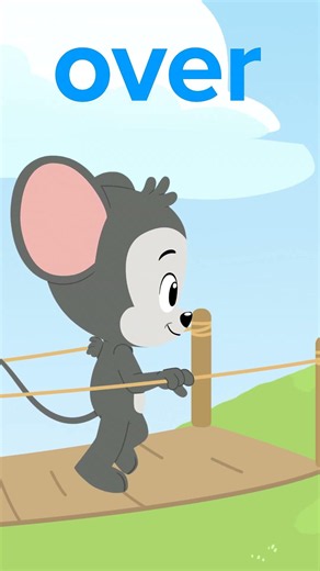 Kindergarten Sight Words: Over | ABCmouse #learning #education #sightwordsforkids #kindergarten