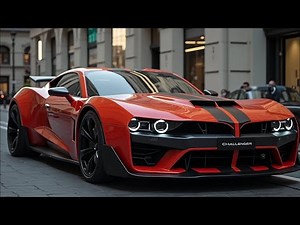 2026 Dodge Challenger Concept – Bold, Powerful, and Futuristic Design