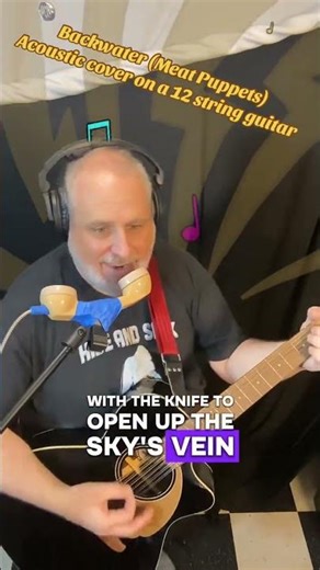Backwater (Meat Puppets) Acoustic cover on a 12 string guitar