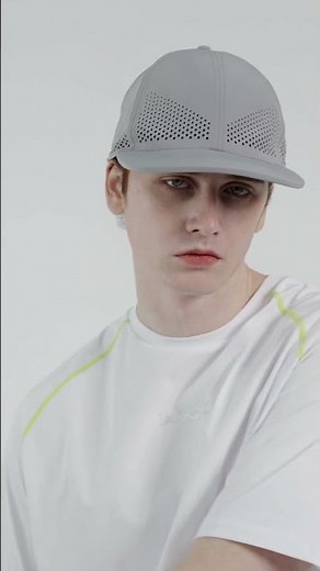 Blank 6 Panel Perforated Performance Dad Hat Wholesale | Recycled Cap Style 6445