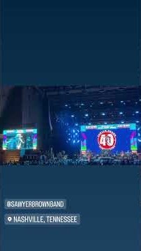 Sawyer Brown 40th Anniversary Live in Nashville! 🤠🎸 #Shorts