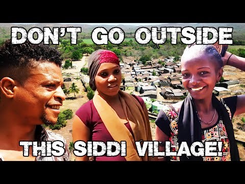 Why NO One Walks at Night in This Siddi Remote Village?