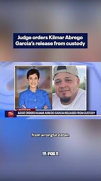 Judge orders Abrego Garcia's release