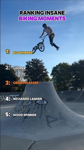 Insane Biking Moments Ranked! #bmx #mtb #crazy #top5 #daily