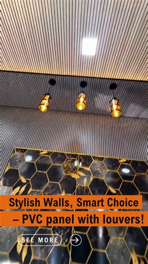 NB Decorators – Luxury PVC Panel & Louvers Ceiling and Wall Designs Transform your interiors with NB Decorators, the experts in luxury PVC panels and louvers ceiling & wall designs. We bring a perfect blend of style, durability, and modern aesthetics to every space, giving your home or office a stunning designer look. Our PVC panels add elegance and easy maintenance, while louvers bring texture, depth, and sophistication to your walls and ceilings. Whether you want a modern minimalistic touch or