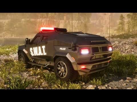 ARK ASA: Military Vehicle skins/cosmetic for the Battle rig (Intro)