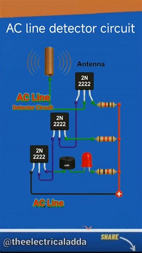 The Electrical Adda | Science + Technology on Instagram: "Aac Line Detector Circuit @Theelectricaladda #Theelectricaladda . . #AC #CircuitDesign #CircuitDesign #electrical #electricalengineering #engineering #electricalwork"