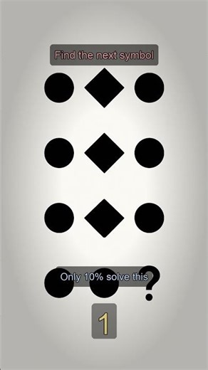 Visual Logic Puzzle: Complete the Symbol Sequence