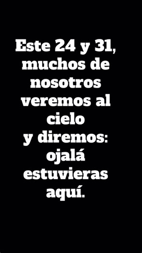 A veces las fechas no duelen por lo que celebran, sino por a quiénes faltan. Mirar al cielo se vuelve una forma silenciosa de hablar con la ausencia, de recordar que el amor no se va, solo cambia de lugar. Y aunque no estén aquí, siguen estando en nosotros. #aliikebienestar #frase #reflexiones #navidad | Aliike Bienestar