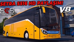 Euro Truck Simulator 2 "Setra S 516 HD v1.0 (1.41.x)"