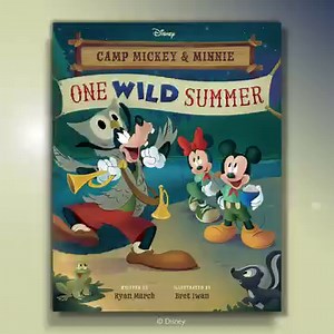 3.6K views · 39 reactions | Celebrate summer with Mickey & Minnie as they open a new camp! Written by Ryan March & Illustrated by the voice of Mickey Mouse Bret Iwan! ON SALE JUNE 18th! Pre-order NOW! https://books.disney.com/book/camp-mickey-and-minnie-one-wild-summer/ | Disney Books | Facebook