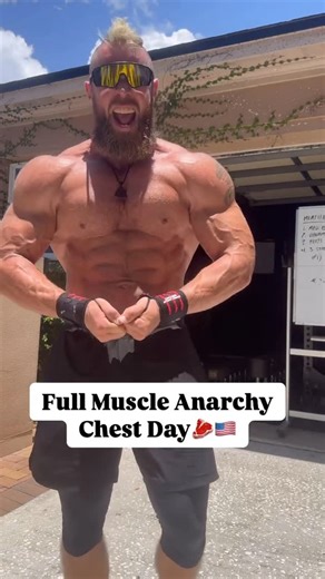 Dave Lipson | Chestcle tuesday!! Train for strength and size athletically! Unleashing some Thundr⚡️ in a “Muscle Anarchy” chest day. Full workout... | Instagram