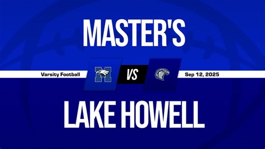 The Master's Academy  (Oviedo, FL)  Football