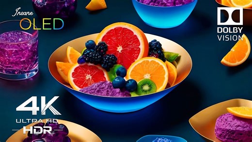 【4KHDR 真彩®】 难以置信的 4K OLED 示范片 —— 杜比视界 4K HDR 超高清 （4K 电视测试用）