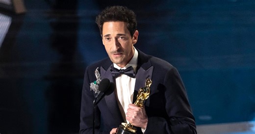 Adrien Brody breaks the world record for longest Oscars acceptance speech