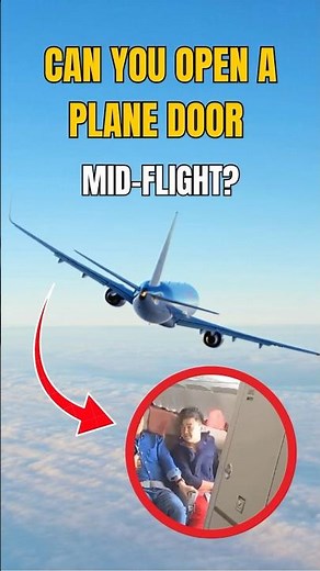 This Man Tried to Open a Plane Mid-Fligth