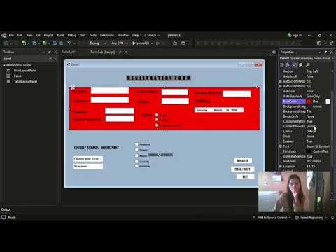 Visual Basic GUI Registration & Login System | No Database