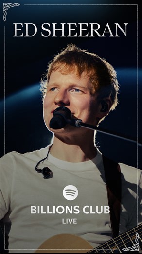 Billions Club Live from Dublin is out now on Spotify x https://spotify.link/EdSheeranBillionsClub | Ed Sheeran