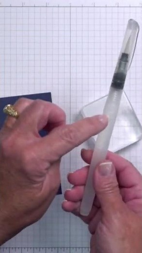 Easy Starry Snowy Background for Cards – Beginner Friendly! ✨❄️