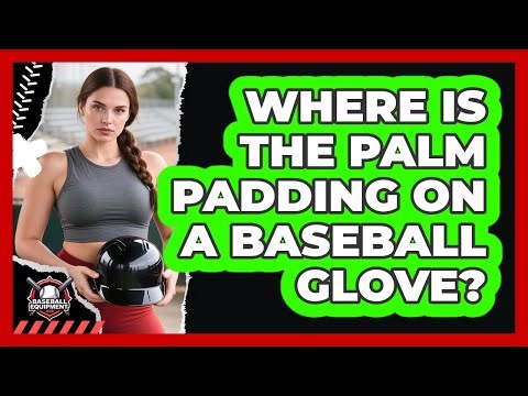 Where Is The Palm Padding On A Baseball Glove?