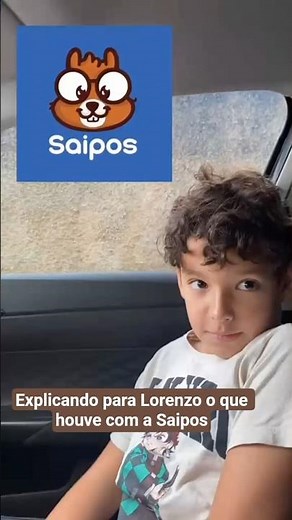 Explicando para Lorenzo o que aconteceu com a Saipos