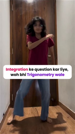 Mritunjay Raj on Instagram: "Integration ke question kar liye, woh bhi Trigonometry wale . . . Class 12 JEE, NDA, CUET EXAM"