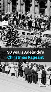 The southern hemisphere’s largest parade is turning 90! 🎉 Adelaide’s Christmas Pageant is returning to city streets on Saturday 12 November after two years of COVID restrictions. 🎅 In 1933, the first Christmas parade was organised at the height of the Great Depression to entertain families and boost departmental store sales. What are your favourite memories of the Christmas Pageant? 👇 📻: ABC Radio Adelaide's Deb Tribe will broadcast Saturday Breakfast live from the Pageant. More: https://ab.