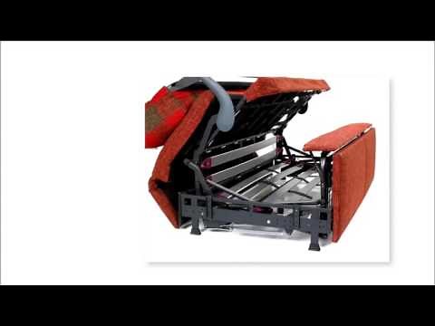 Rozkládací sedačky pro každodenní spaní SOFALAND