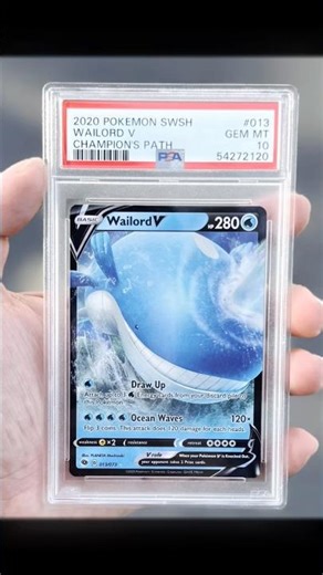 Certified BIG BOI 🐋💦 PSA 10 Wailord V