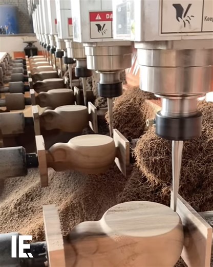 1.7M views · 3.4K reactions | Ever wanted to see a wooden tea cup get made? Watch this special carving machine go!  kenzwood.official / IG | Interesting Engineering | Facebook