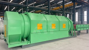 Trommel Screen Separator Food Waste Sorting Recycling Machine