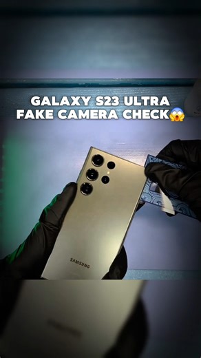 Samsung Galaxy S23 Ultra Fake Camera Check😱 #samsung #galaxy #s23ultra #camera