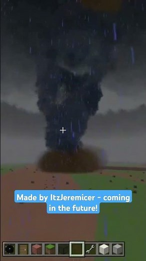 Minecraft Bedrock Tornado Addon 1.18 BETA - coming soon