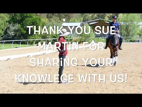 Finding your correct alignment in the saddle with Sue Martin