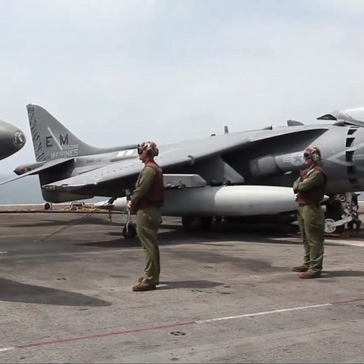 AV-8B Harrier: The ultimate carrier aircraft #military #aviation #shorts