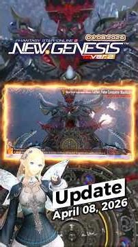 PSO2NGS: April 08, 2026 UPDATE! #pso2ngs #ngs #pso2