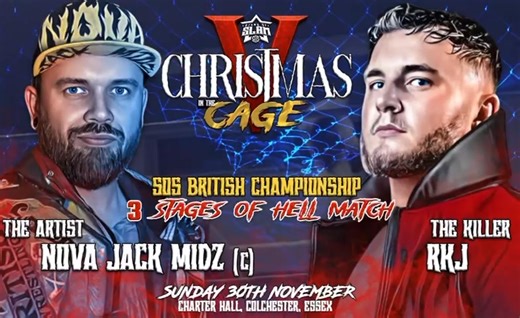 HUGE MATCH ANNOUNCEMENT Colchester Charter Hall BRITISH CHAMPIONSHIP BOOK NOW https://catl.mhtickets.com/sales/salesevent/19328 | SOS Wrestling