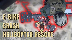 On 7/20/25, the Maricopa County Sheriff's office Aviation Division conducted an emergency hoist rescue at Usery Mountain Park after a teenager was seriously injured in an E-Bike accident on a rugged and remote trail. E-Bikes can reach high speeds upwards of 50 miles an hour - increasing the risk of severe injuries, especially on steep or uneven terrain. This incident is a reminder to ride responsibly, wear proper safety gear, and know your limits. Safety should always come first. #MCSO#AviationR