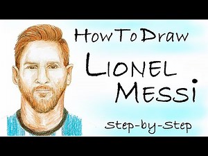 How To Draw Lionel Messi || Pencil Sketch Tutorial || Step by Step Drawing Tutorial || Messi 2020