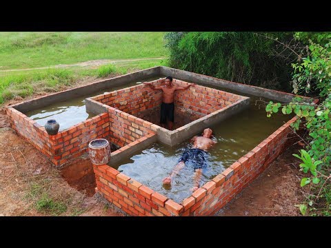 Building a Hidden Underground Home Beneath a Pool - Part 1