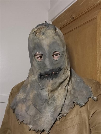 Handmade "the Silenced" Horror Mask: Cosplay Costume, Haunted Attraction - Etsy