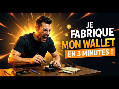 🔴 TUTO COMPLET : Fabrique un COLD WALLET BITCOIN en 3 minutes !! (Spécial débutant)