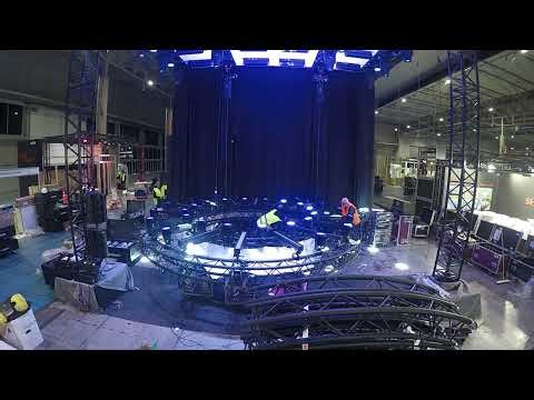 Build up Lamberto booth @ISA Barcelona 2025