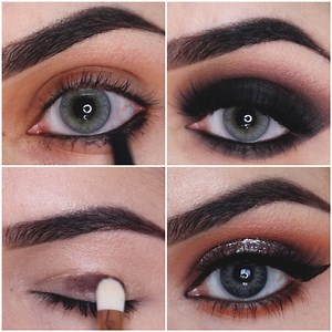213K views · 10K reactions | Black and Brown smokey eye makeup tutorial! | MetDaan Makeup | Facebook