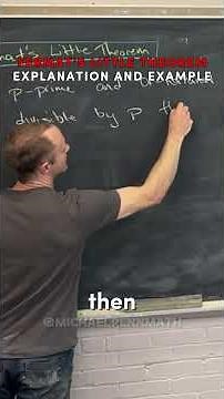 Fermat's little theorem -- example